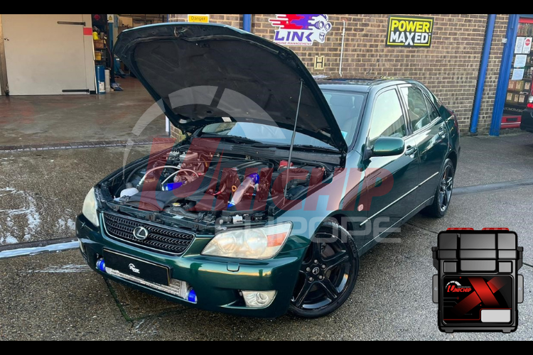 Turbo Converted Lexus IS200 | Unichip Tuning Limping to our tuning workshop with a turbo conversion (with nothing to support additional fuelling), it was up to us to get the absolute best out of this IS200 using the Unichip Module...