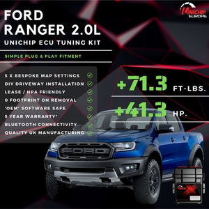Ford Ranger Bi Turbo 213PS ECU Tuning Box by Unichip Europe 