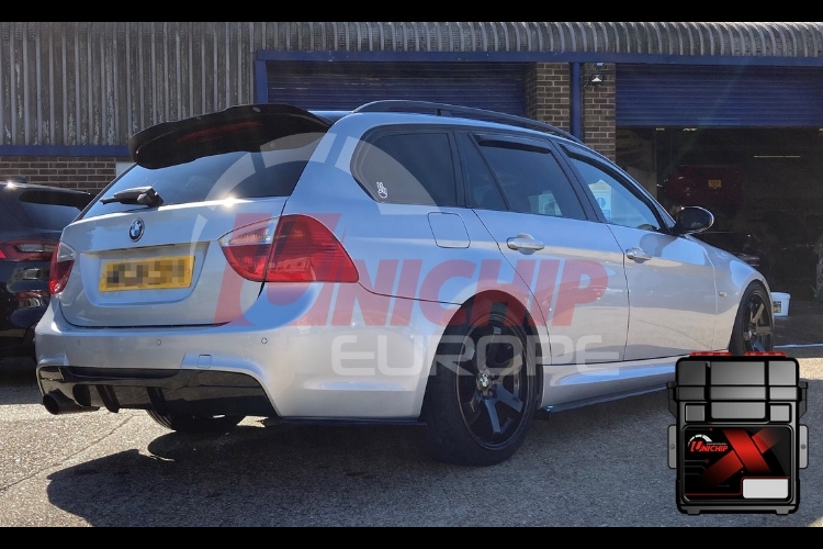 06 BMW 330D 3.0L MSport Estate | Unichip Tuning What do you get when you cross a 3.0L inline 6 with a hybrid turbo & a team of capable tuners? Almost 300HP & 530 FT-LBS of torque...