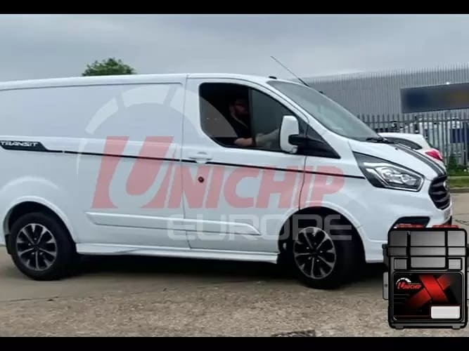 Key Features of the Ford Transit Custom Ecoblue Find out about how the Unichip ECU Tuning kit can improve the Ford Transit Custom Ecoblue.