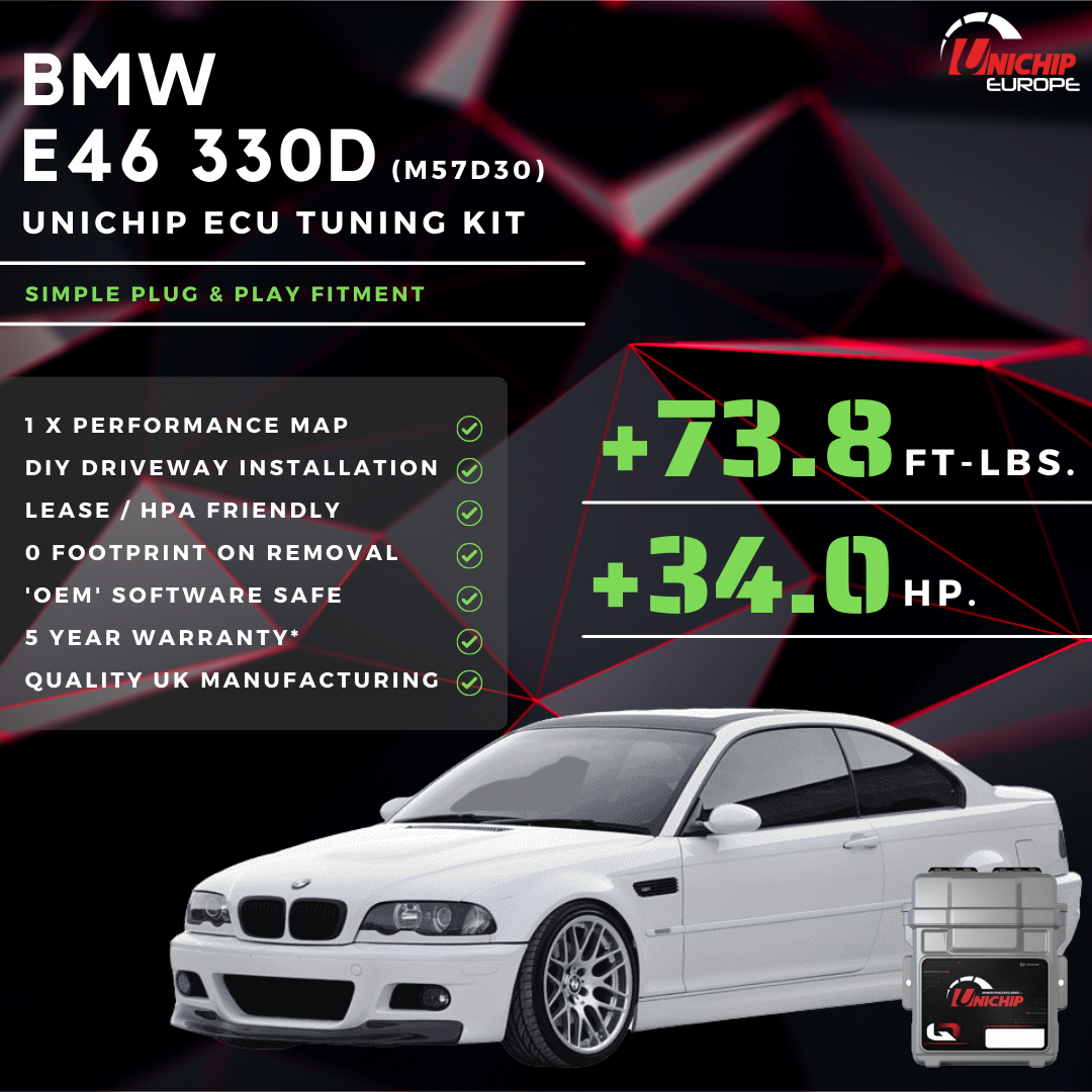 BMW 330D E46 1999 - 02 | Plug & Play ECU Tuning Kit (Standard Edition)