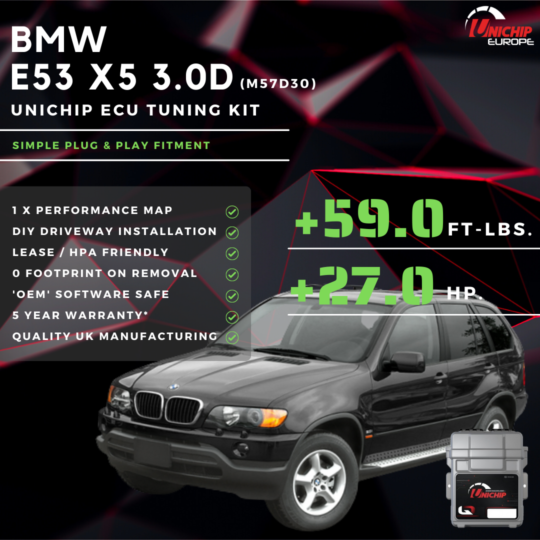 BMW X5 E53 3.0D | Plug and Play ECU Tuning Kit (Standard Edition)
