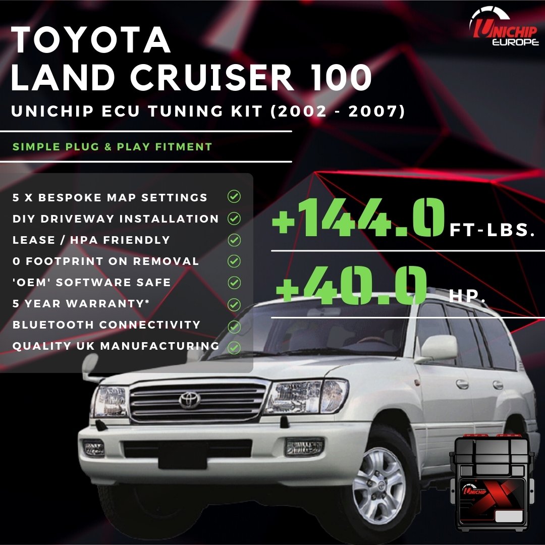Toyota Land Cruiser 100s 2002 - 07 | Plug and Play ECU Tuning Kit