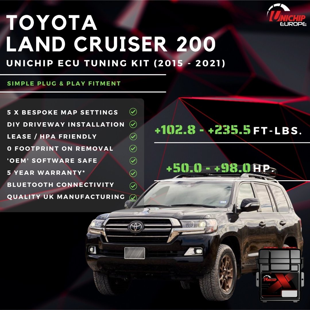 Toyota Land Cruiser 200 Series 2015 - 2021 | Plug and Play ECU Tuning Kits