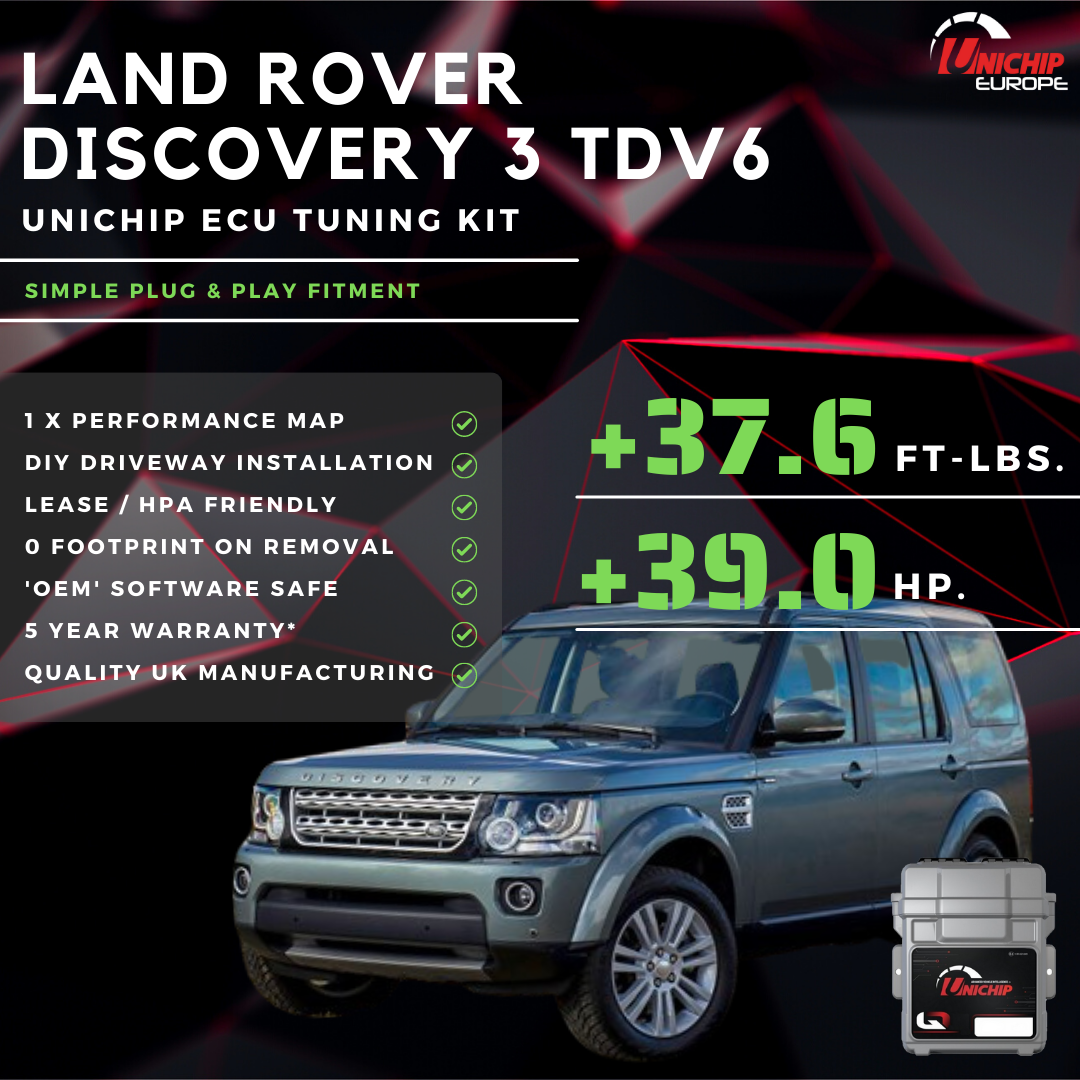 Land Rover Discovery 3 TDV6 2004+ | Plug and Play ECU Tuning Kit (Standard Edition)
