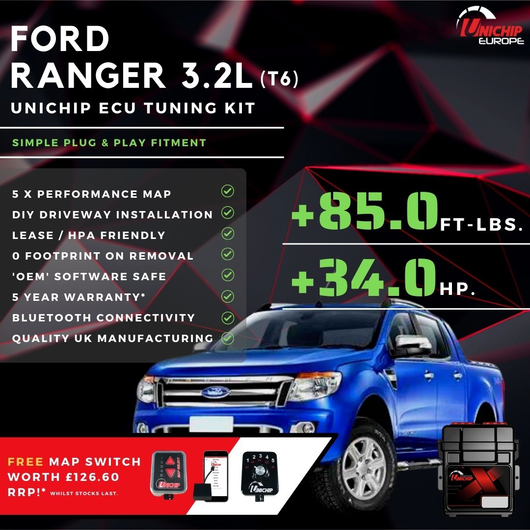 Ford Ranger 3.2L (T6) | Unichip ECU Tuning Kit